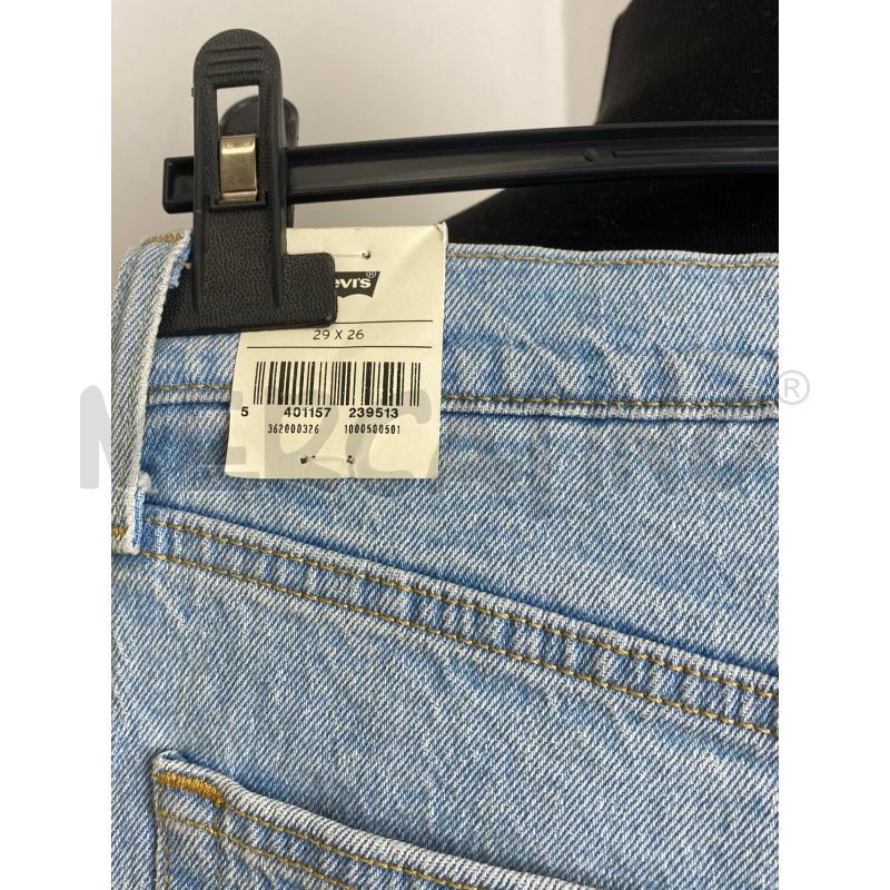 JEANS DONNA LEVIS 501 CROPPED AZZUR  | Mercatino dell'Usato Torino c.so traiano 4