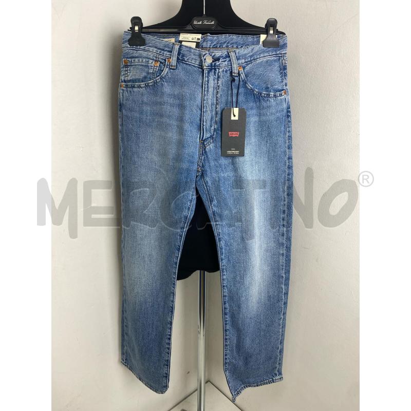 JEANS DONNA LEVIS 555RELAXED STRAIGHT AZZUR | Mercatino dell'Usato Torino c.so traiano 1