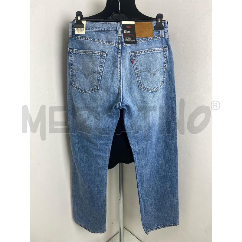 JEANS DONNA LEVIS 555RELAXED STRAIGHT AZZUR | Mercatino dell'Usato Torino c.so traiano 3