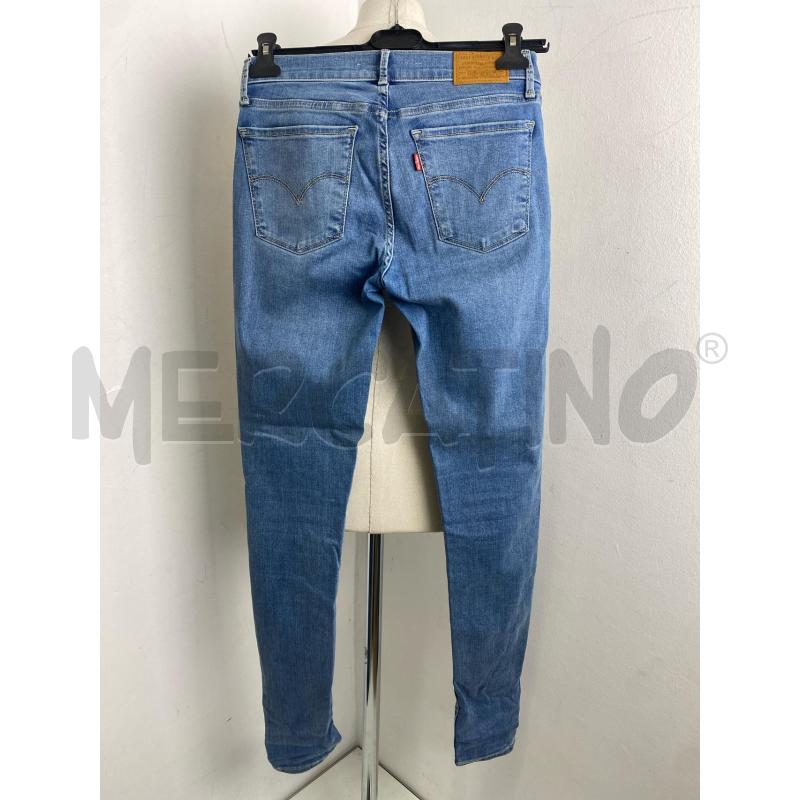 JEANS DONNA LEVIS 710SUPER SKINNY AZZUR  | Mercatino dell'Usato Torino c.so traiano 3