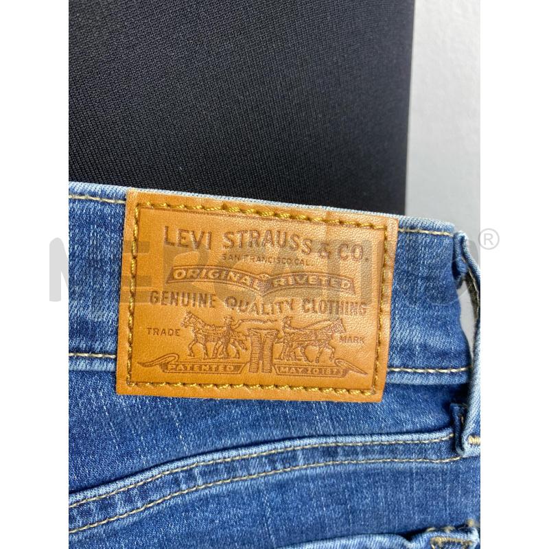JEANS DONNA LEVIS 710SUPER SKINNY BLU | Mercatino dell'Usato Torino c.so traiano 4