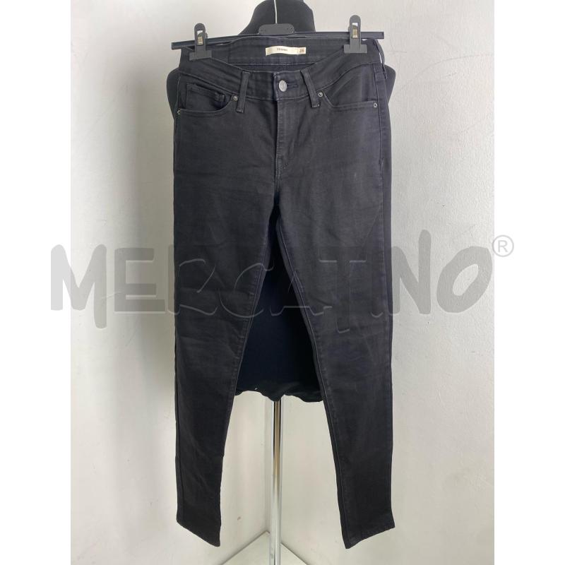 JEANS DONNA LEVIS 711 SKINNY NER  | Mercatino dell'Usato Torino c.so traiano 1