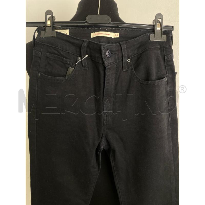 JEANS DONNA LEVIS 721 HIGH RISE SKINNY NER | Mercatino dell'Usato Torino c.so traiano 2