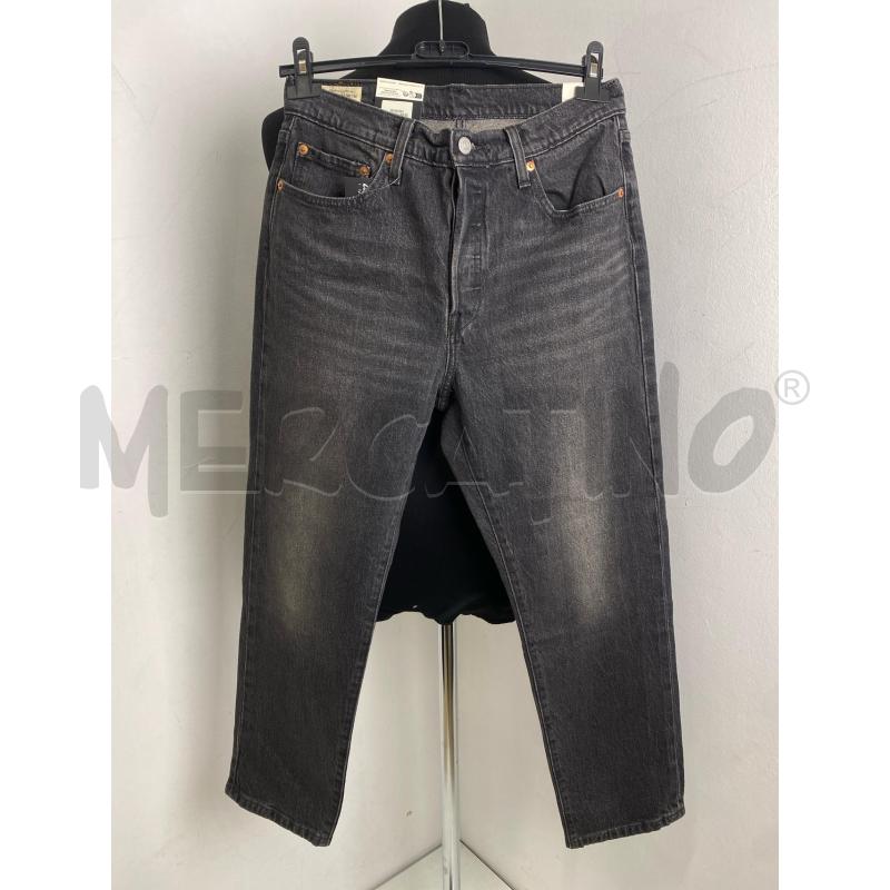 JEANS DONNA LEVIS CROPPED GRIG | Mercatino dell'Usato Torino c.so traiano 1