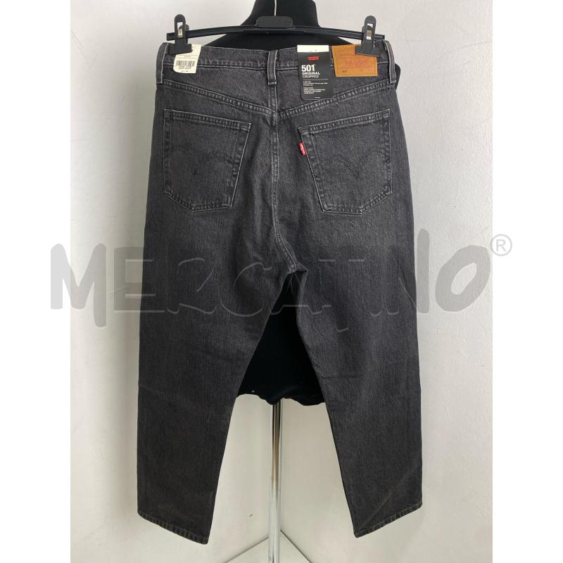JEANS DONNA LEVIS CROPPED GRIG | Mercatino dell'Usato Torino c.so traiano 3