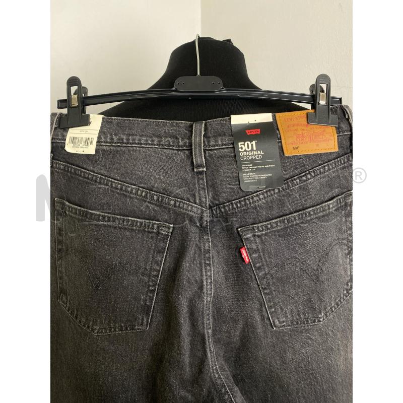 JEANS DONNA LEVIS CROPPED GRIG | Mercatino dell'Usato Torino c.so traiano 4