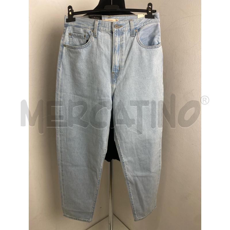 JEANS DONNA LEVIS HIGH LOOSE TAPER AZZUR | Mercatino dell'Usato Torino c.so traiano 1