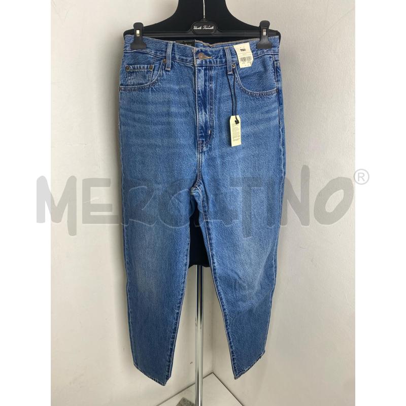JEANS DONNA LEVIS HIGH LOOSE TAPER BLU | Mercatino dell'Usato Torino c.so traiano 1