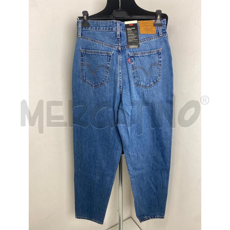 JEANS DONNA LEVIS HIGH LOOSE TAPER BLU | Mercatino dell'Usato Torino c.so traiano 3