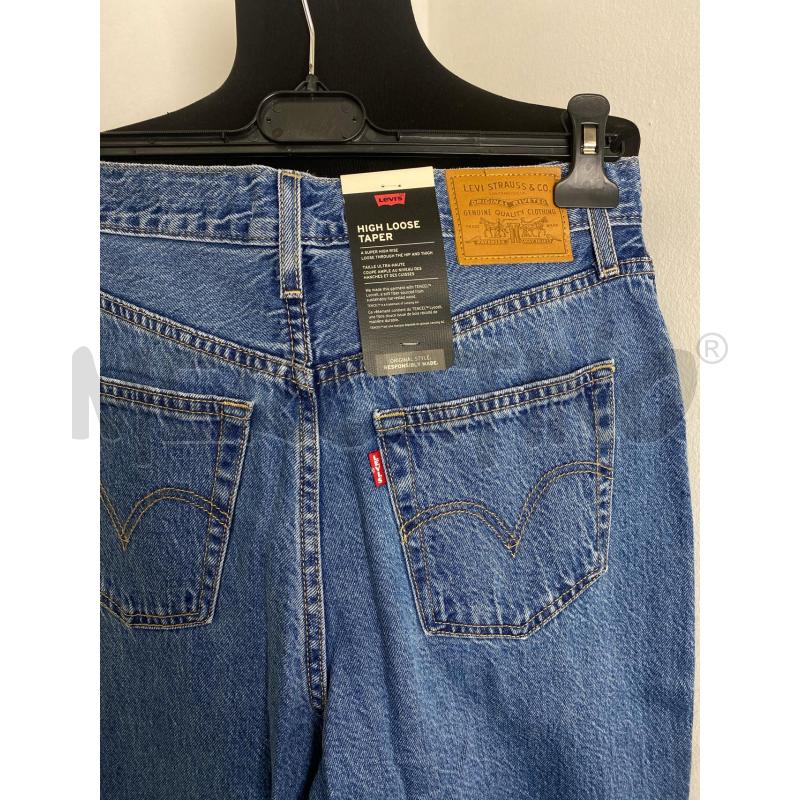 JEANS DONNA LEVIS HIGH LOOSE TAPER BLU | Mercatino dell'Usato Torino c.so traiano 4