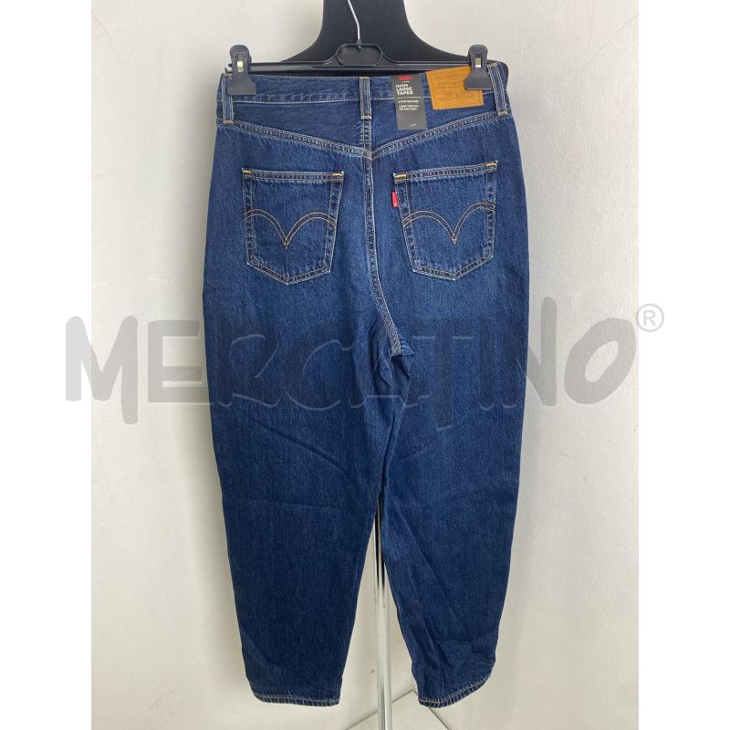 JEANS DONNA LEVIS HIGH LOOSE TAPER BLU SCUR | Mercatino dell'Usato Torino c.so traiano 3