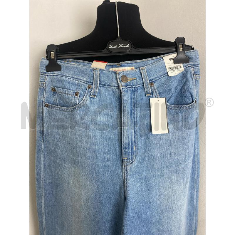 JEANS DONNA LEVIS HIGH LOOSE TAPER LEGGER | Mercatino dell'Usato Torino c.so traiano 2