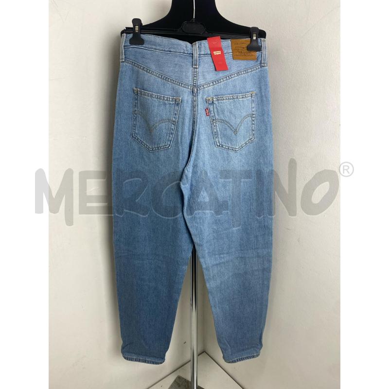 JEANS DONNA LEVIS HIGH LOOSE TAPER LEGGER | Mercatino dell'Usato Torino c.so traiano 3