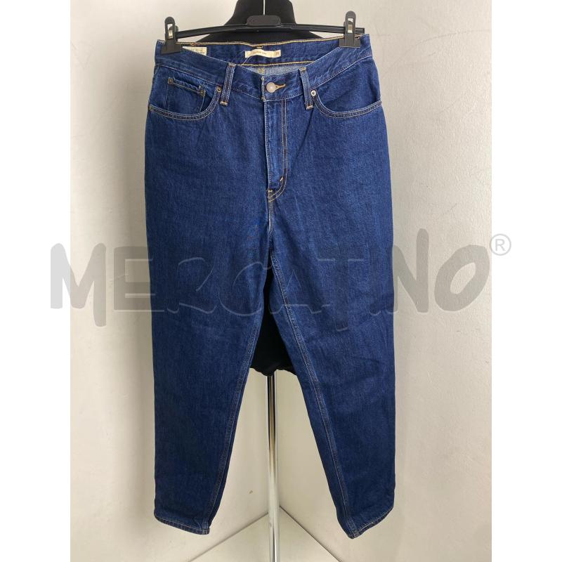 JEANS DONNA LEVIS '80 MOM BLU  | Mercatino dell'Usato Torino c.so traiano 1