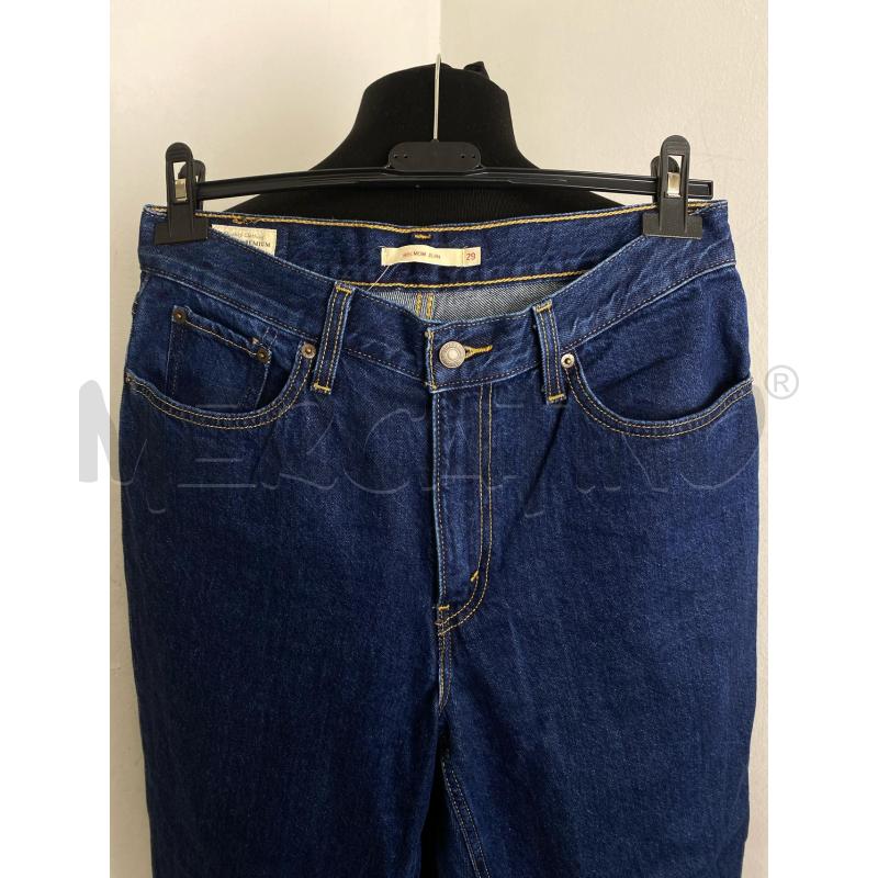JEANS DONNA LEVIS '80 MOM BLU  | Mercatino dell'Usato Torino c.so traiano 2
