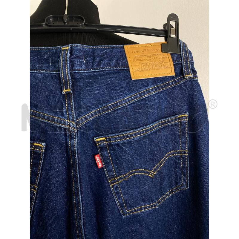 JEANS DONNA LEVIS '80 MOM BLU  | Mercatino dell'Usato Torino c.so traiano 4