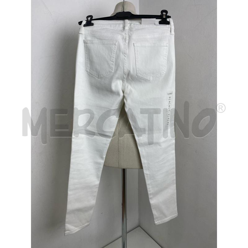 JEANS DONNA RALPH LAUREN SKINNY ANKLE BIANC | Mercatino dell'Usato Torino c.so traiano 3
