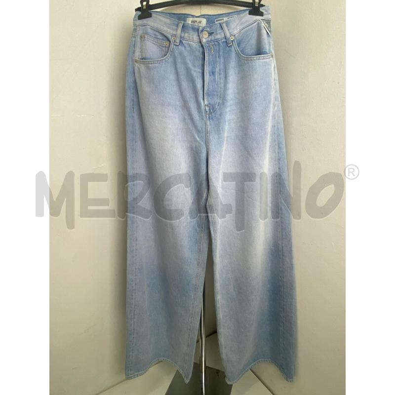 JEANS DONNA REPLAY AZZUR  | Mercatino dell'Usato Torino c.so traiano 1