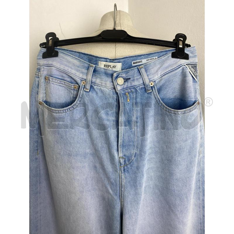 JEANS DONNA REPLAY AZZUR  | Mercatino dell'Usato Torino c.so traiano 2