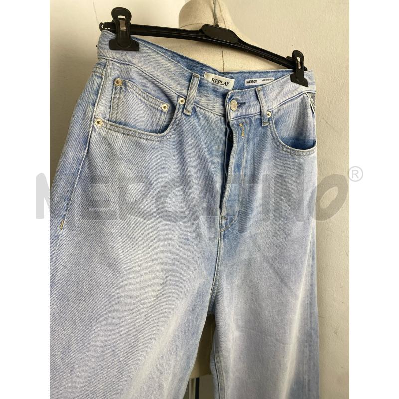 JEANS DONNA REPLAY AZZUR  | Mercatino dell'Usato Torino c.so traiano 3