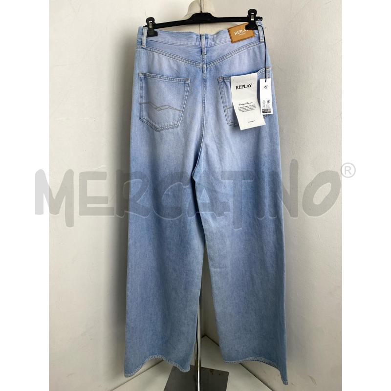 JEANS DONNA REPLAY AZZUR  | Mercatino dell'Usato Torino c.so traiano 4