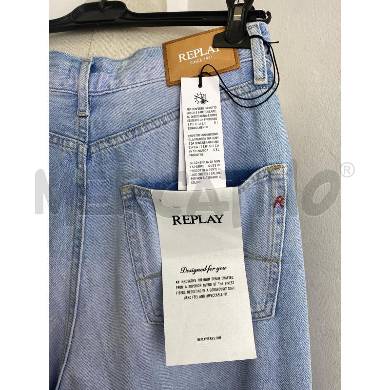 JEANS DONNA REPLAY AZZUR  | Mercatino dell'Usato Torino c.so traiano 5