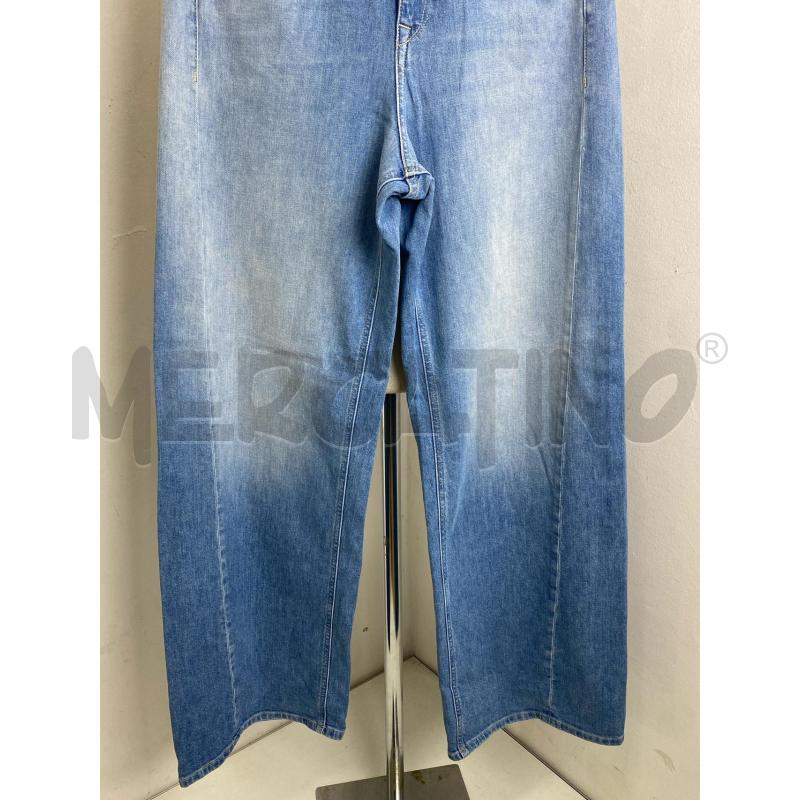 JEANS DONNA REPLAY BAGGY AZZURRO  | Mercatino dell'Usato Torino c.so traiano 2