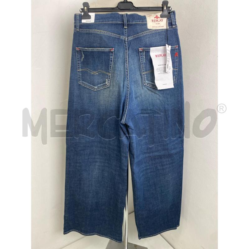 JEANS DONNA REPLAY BLU  | Mercatino dell'Usato Torino c.so traiano 4