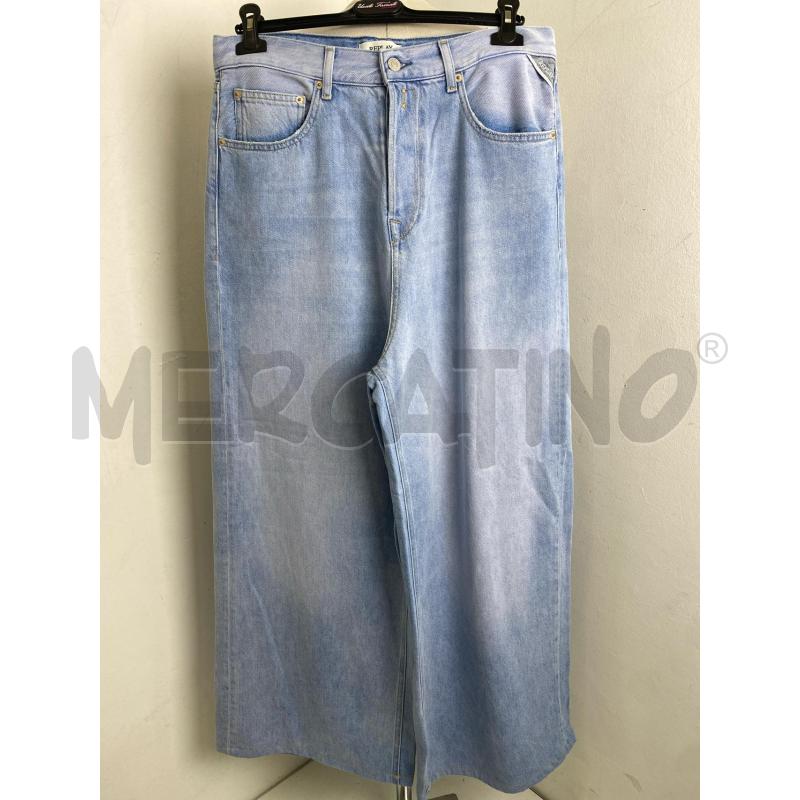 JEANS DONNA REPLAY MARGOTT BAGGY CHIARO | Mercatino dell'Usato Torino c.so traiano 1