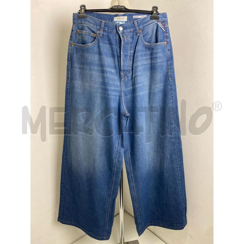 JEANS DONNA REPLAY MARGOTT BAGGY OVERSIZE FIT | Mercatino dell'Usato Torino c.so traiano 1
