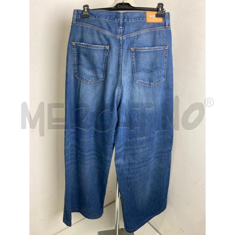 JEANS DONNA REPLAY MARGOTT BAGGY OVERSIZE FIT | Mercatino dell'Usato Torino c.so traiano 4