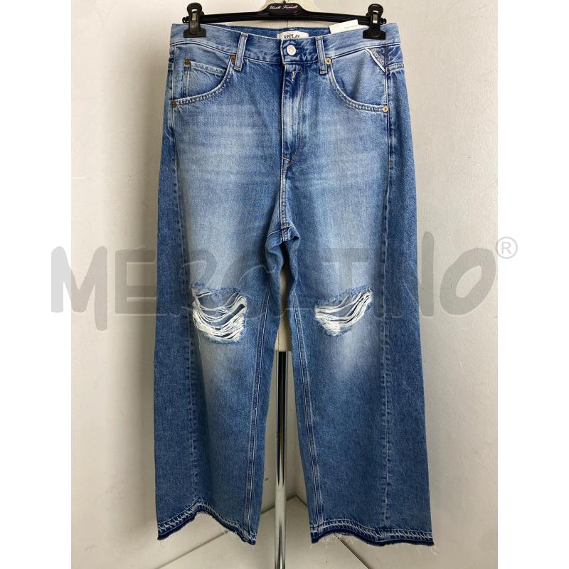 JEANS DONNA REPLAY NARJA BAGGY | Mercatino dell'Usato Torino c.so traiano 1