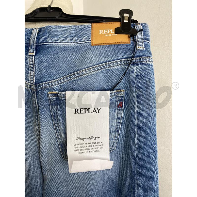 JEANS DONNA REPLAY NARJA BAGGY | Mercatino dell'Usato Torino c.so traiano 4