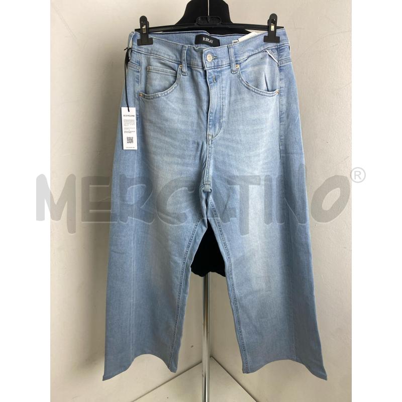 JEANS DONNA REPLAY NARJA BAGGY AZZUR | Mercatino dell'Usato Torino c.so traiano 1
