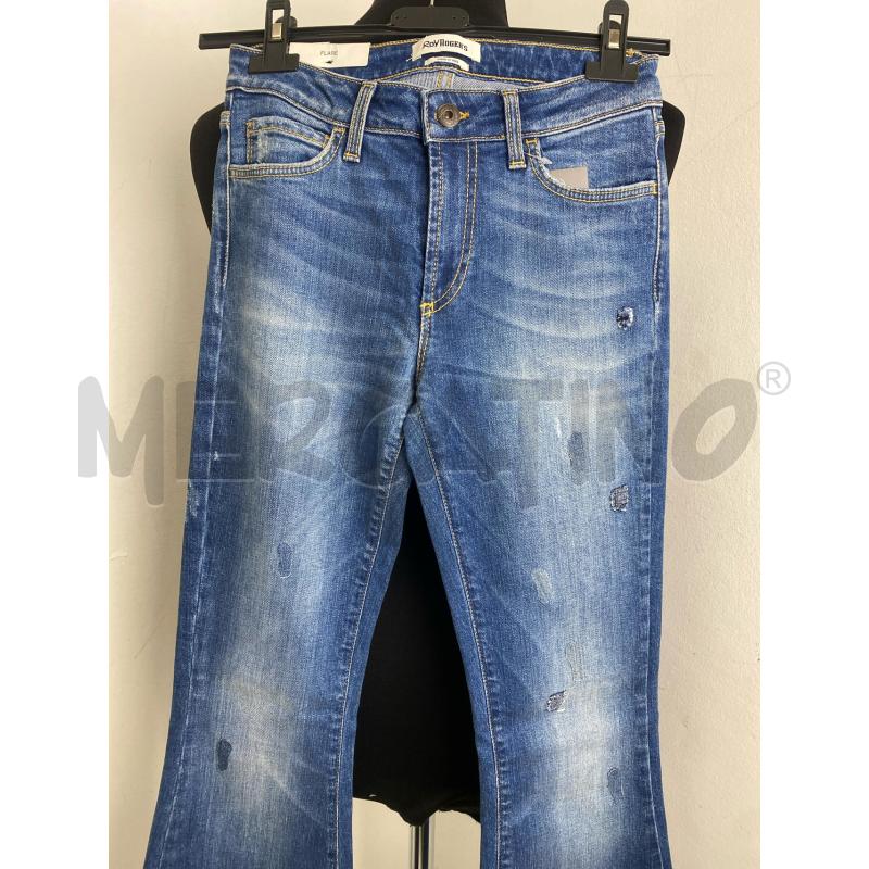 JEANS DONNA ROY ROGER'S AZZUR  | Mercatino dell'Usato Torino c.so traiano 2