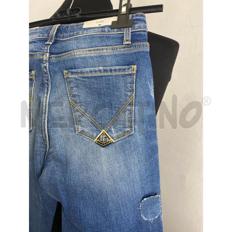 JEANS DONNA ROY ROGER'S AZZUR  | Mercatino dell'Usato Torino c.so traiano 5
