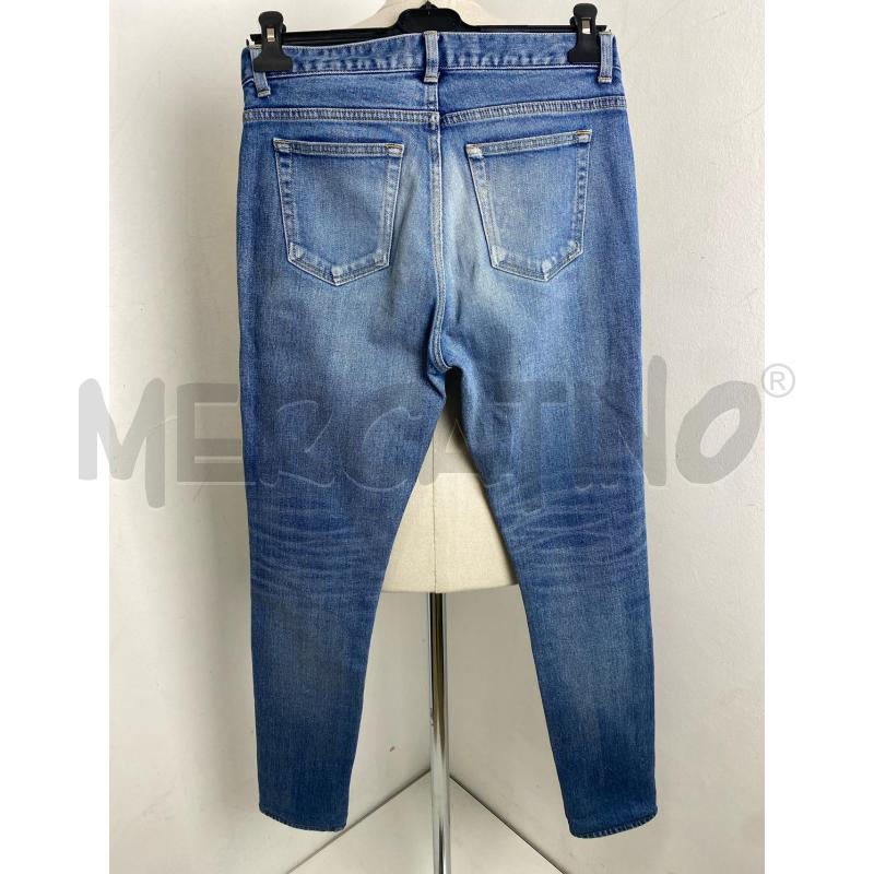 JEANS DONNA SAINT LAURENT AZZUR  | Mercatino dell'Usato Torino c.so traiano 4
