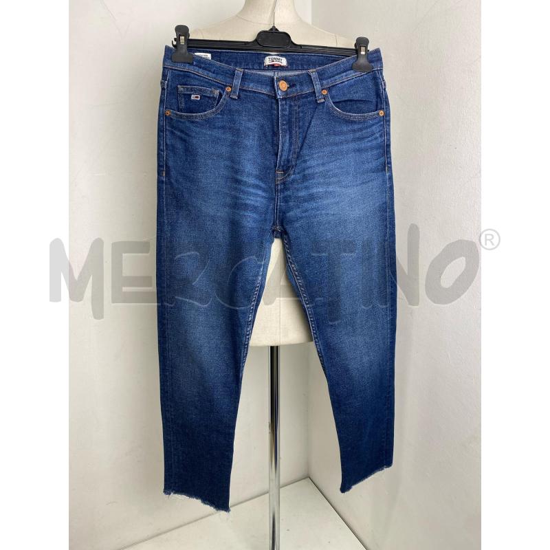 JEANS DONNA TOMMY HILFINGER BLU  | Mercatino dell'Usato Torino c.so traiano 1