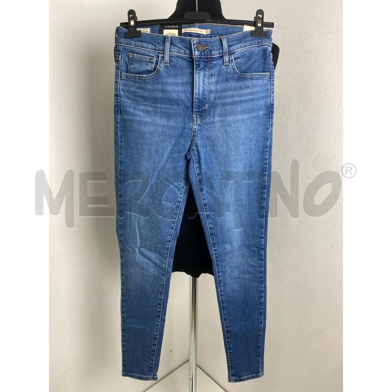 JEANS LEVIS 720 HIGH RISE SUPER SKINNY AZZUR | Mercatino dell'Usato Torino c.so traiano 1