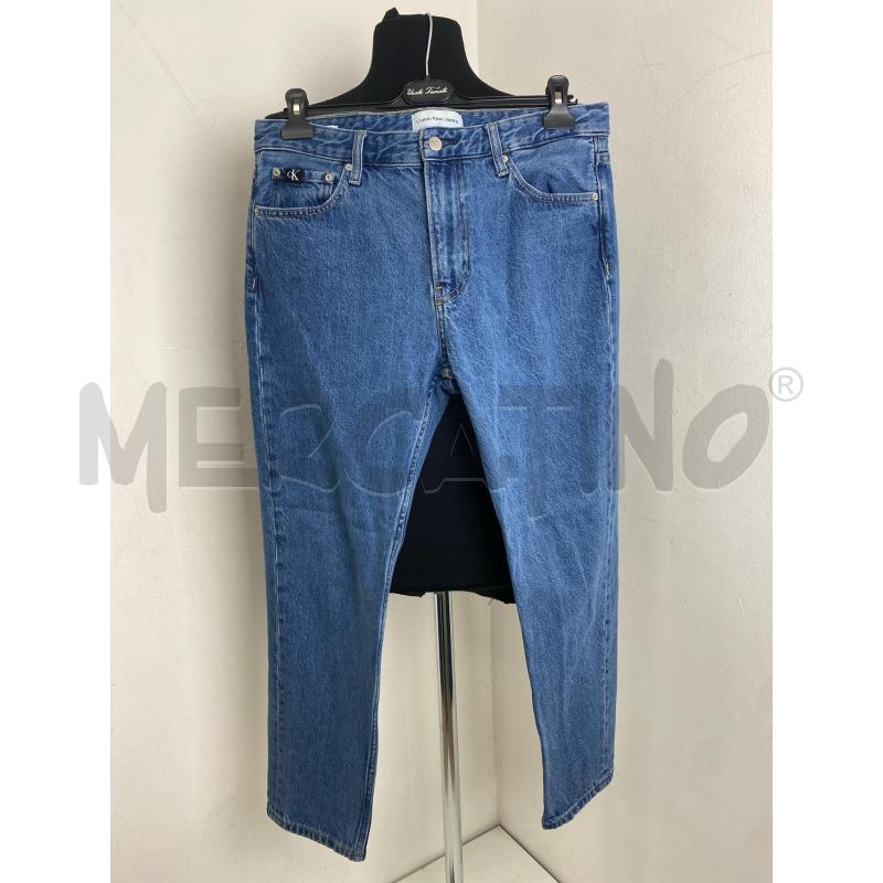 JEANS UOMO CALVIN KLEIN AZZURRO | Mercatino dell'Usato Torino c.so traiano 1