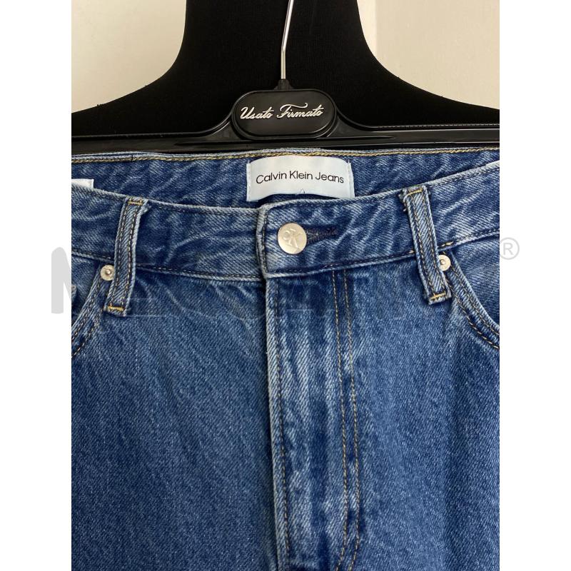 JEANS UOMO CALVIN KLEIN AZZURRO | Mercatino dell'Usato Torino c.so traiano 2
