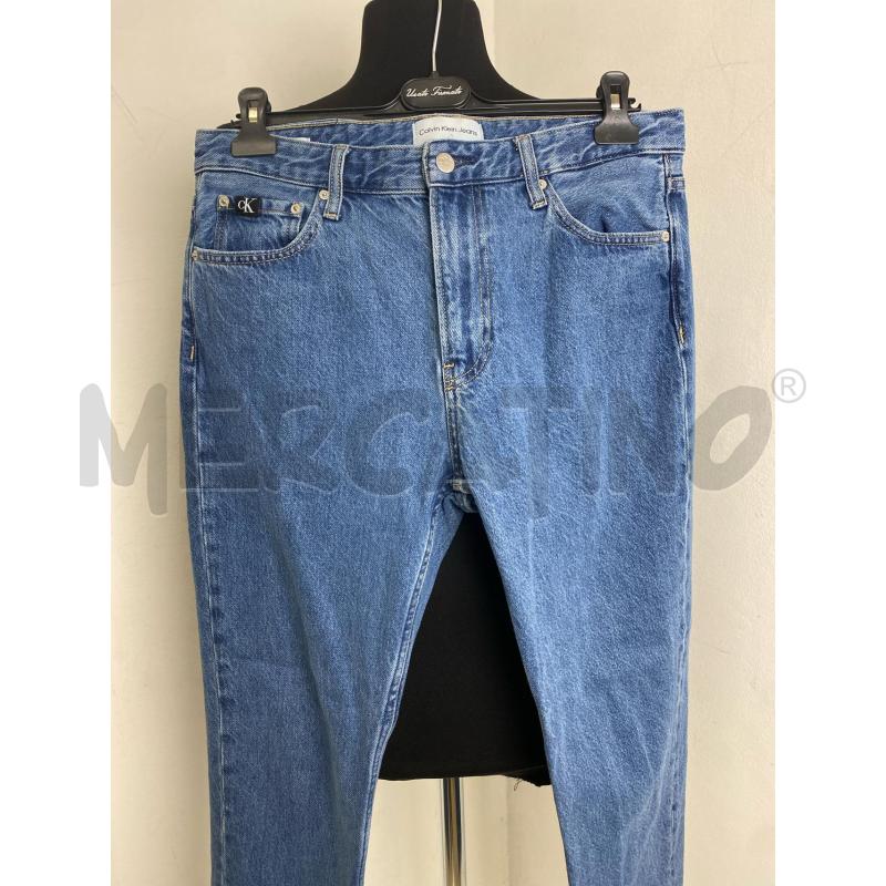 JEANS UOMO CALVIN KLEIN AZZURRO | Mercatino dell'Usato Torino c.so traiano 3