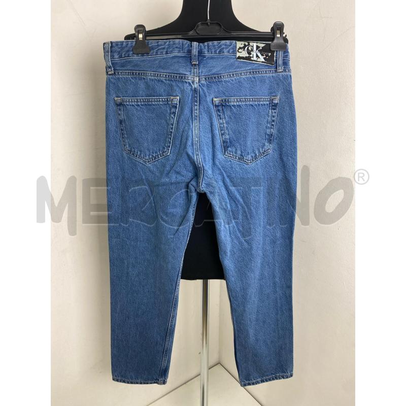 JEANS UOMO CALVIN KLEIN AZZURRO | Mercatino dell'Usato Torino c.so traiano 4