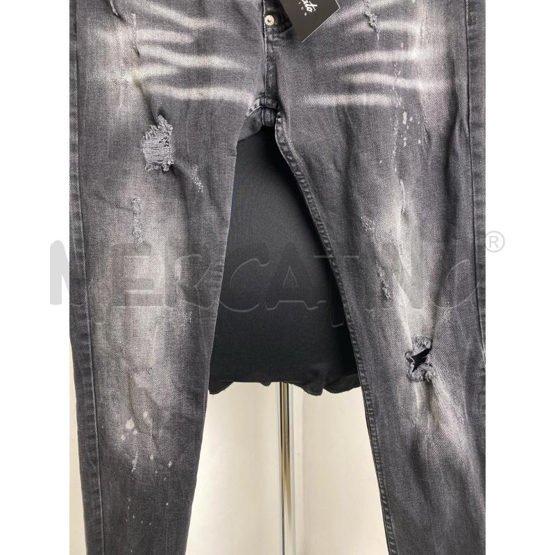 JEANS UOMO DSQUARED GRIGIO SCURO | Mercatino dell'Usato Torino c.so traiano 2