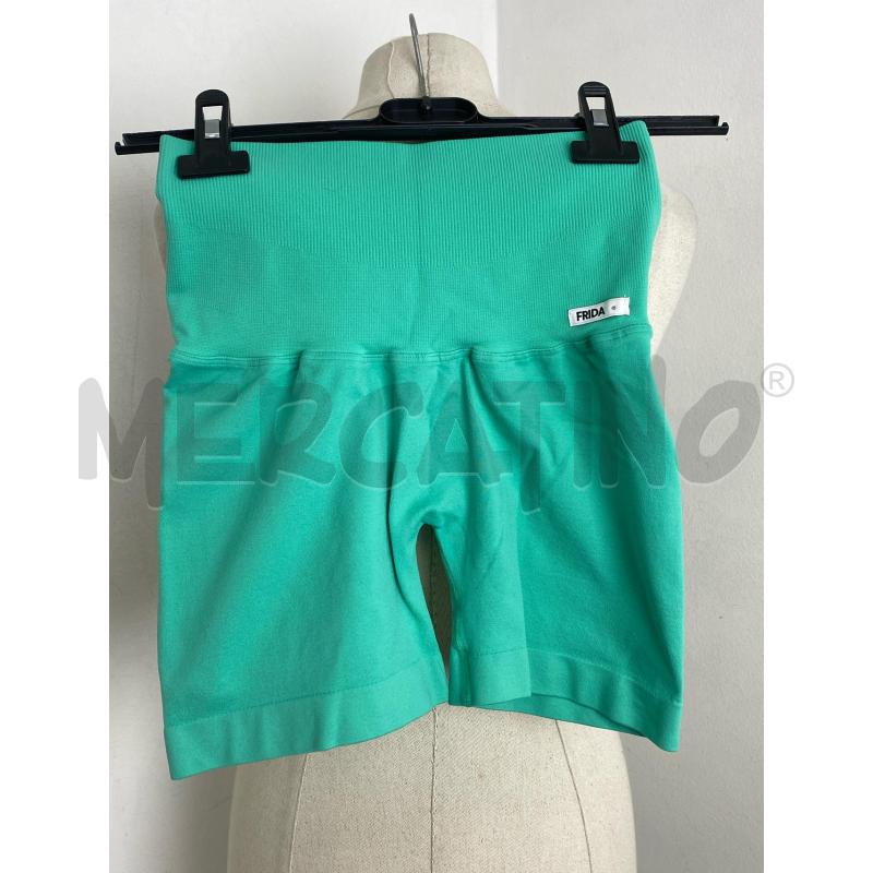 LEGGINGS DONNA FRIDA CORTO VERDE  | Mercatino dell'Usato Torino c.so traiano 1