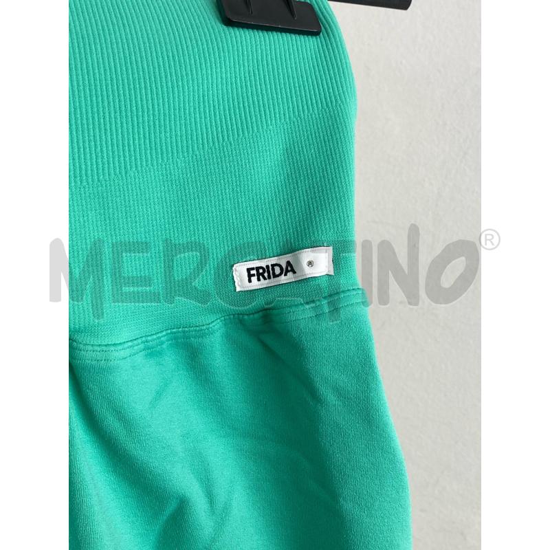 LEGGINGS DONNA FRIDA CORTO VERDE  | Mercatino dell'Usato Torino c.so traiano 2