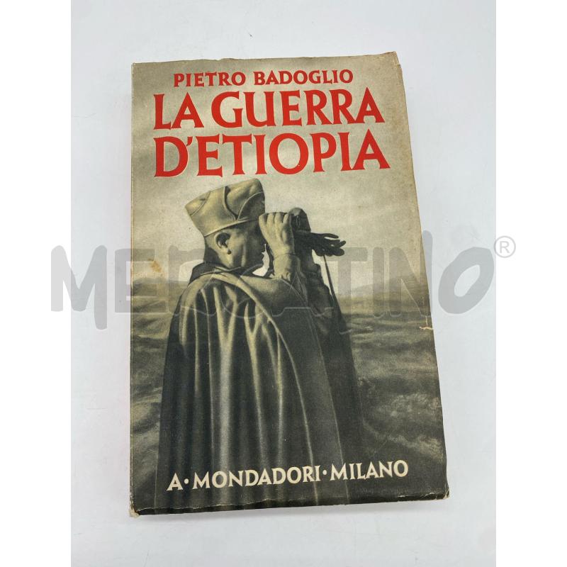 LIBRO GUERRA D'ETIOPIA | Mercatino dell'Usato Torino c.so traiano 1
