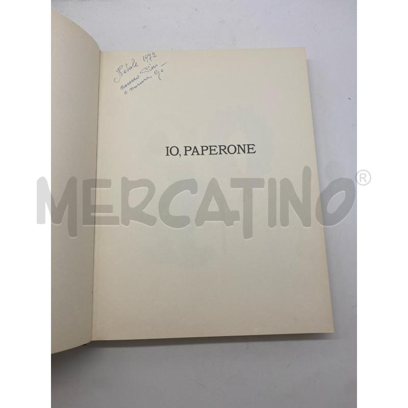 LIBRO WALT DISNEY IO PAPERONE | Mercatino dell'Usato Torino c.so traiano 1