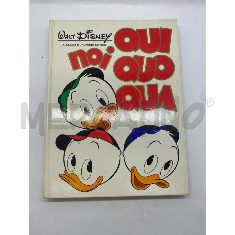 LIBRO WALT DISNEY NOI QUI QUO QUA | Mercatino dell'Usato Torino c.so traiano 1