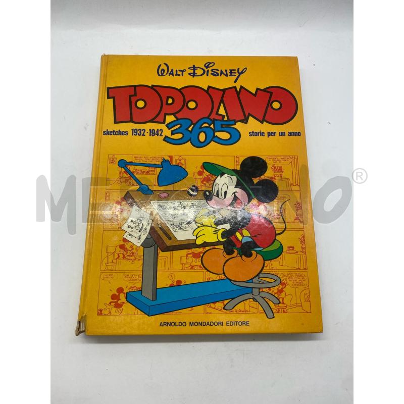 LIBRO WALT DISNEY TOPOLINO 365 | Mercatino dell'Usato Torino c.so traiano 1